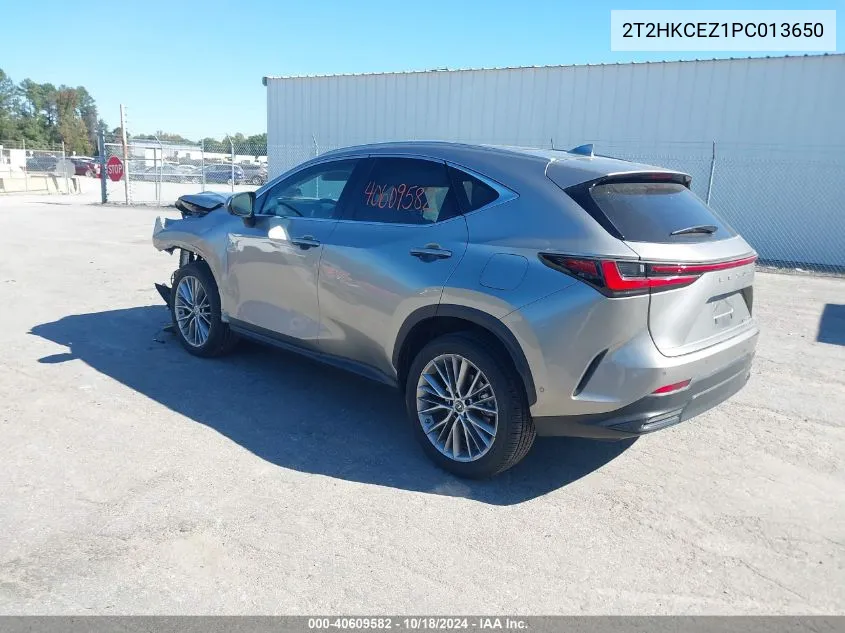 2023 Lexus Nx 350H Luxury VIN: 2T2HKCEZ1PC013650 Lot: 40609582