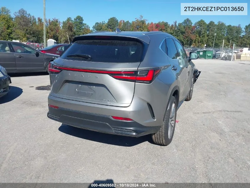 2023 Lexus Nx 350H Luxury VIN: 2T2HKCEZ1PC013650 Lot: 40609582