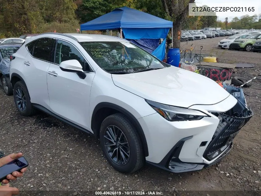 2023 Lexus Nx 350 VIN: 2T2AGCEZ8PC021165 Lot: 40626819