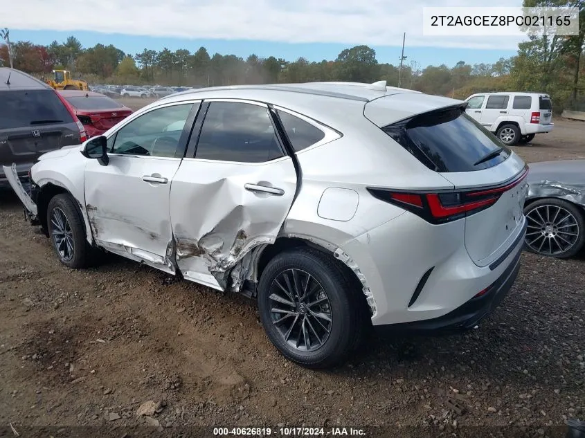 2023 Lexus Nx 350 VIN: 2T2AGCEZ8PC021165 Lot: 40626819