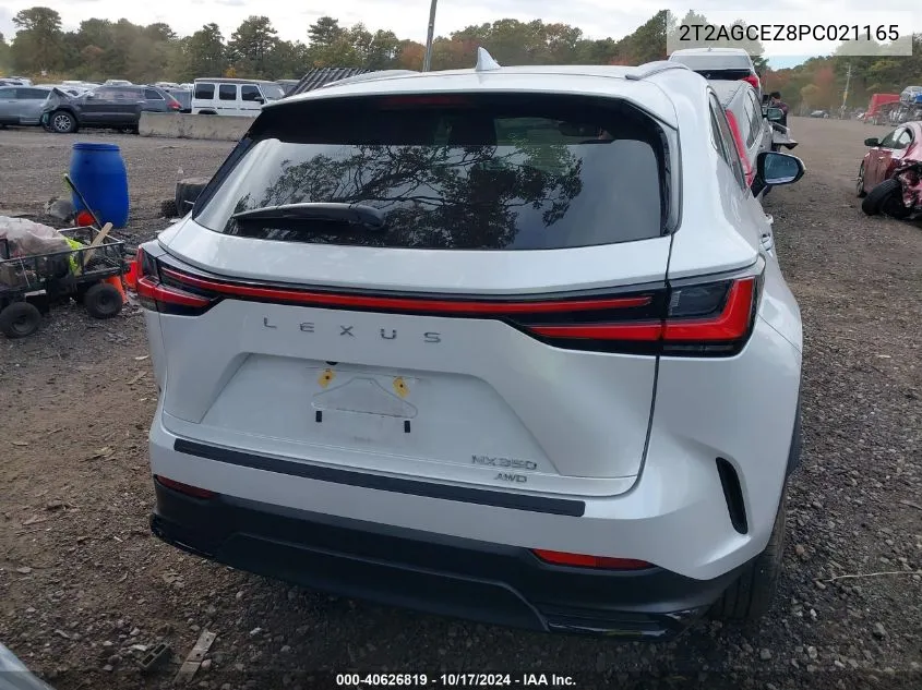 2023 Lexus Nx 350 VIN: 2T2AGCEZ8PC021165 Lot: 40626819