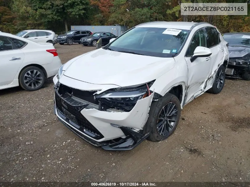 2023 Lexus Nx 350 VIN: 2T2AGCEZ8PC021165 Lot: 40626819