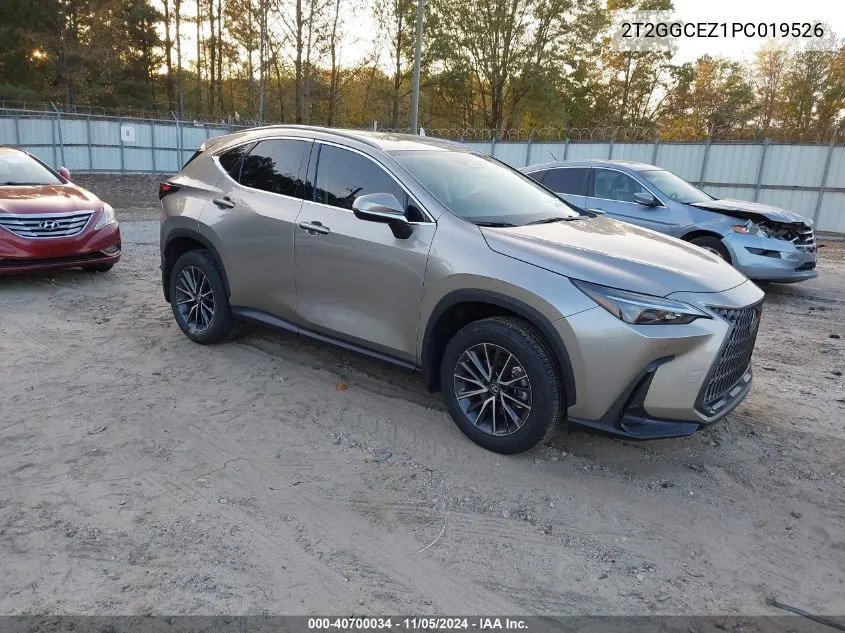 2023 Lexus Nx 350 Premium VIN: 2T2GGCEZ1PC019526 Lot: 40700034