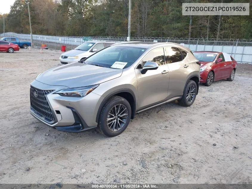 2023 Lexus Nx 350 Premium VIN: 2T2GGCEZ1PC019526 Lot: 40700034