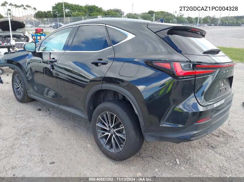 2023 Lexus Nx 250 Premium VIN: 2T2GDCAZ1PC004328 Lot: 40851252