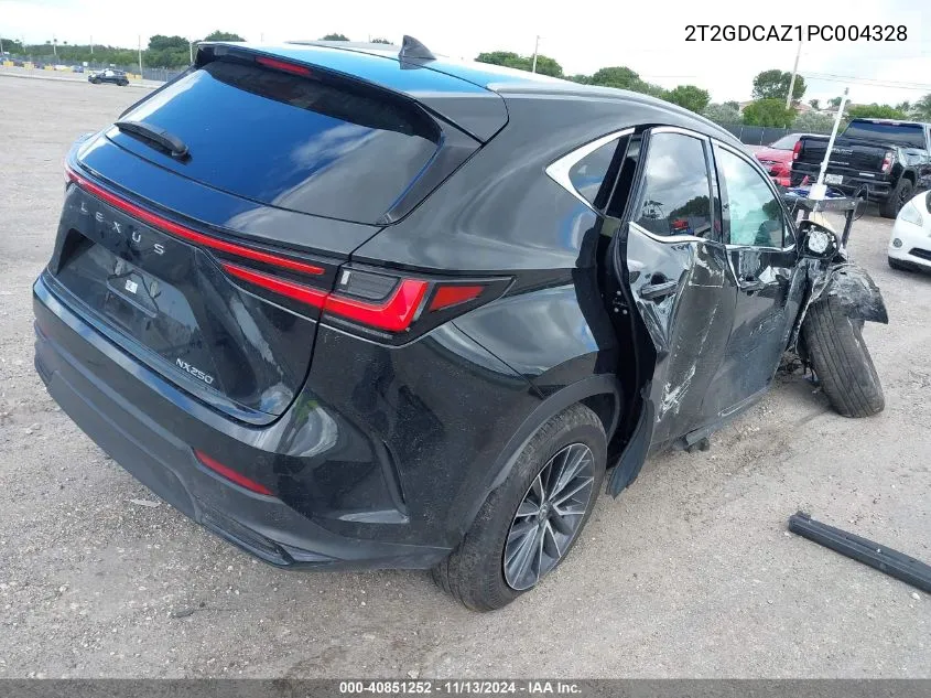 2023 Lexus Nx 250 Premium VIN: 2T2GDCAZ1PC004328 Lot: 40851252