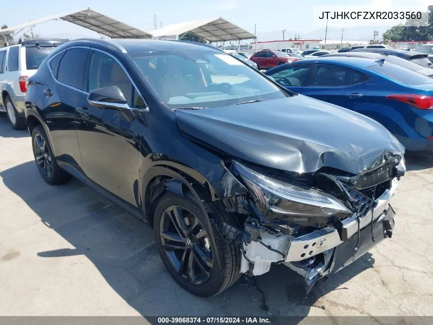 JTJHKCFZXR2033560 2024 Lexus Nx 450H+ Luxury