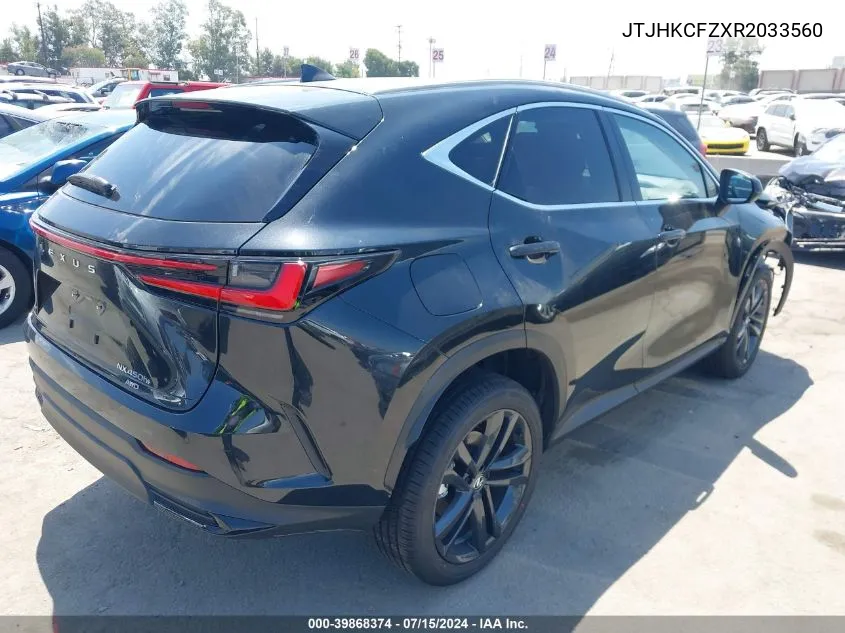 JTJHKCFZXR2033560 2024 Lexus Nx 450H+ Luxury