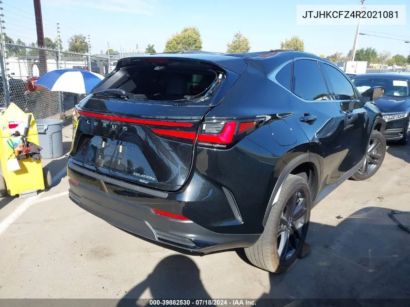 2024 Lexus Nx 450H+ Luxury VIN: JTJHKCFZ4R2021081 Lot: 39882530