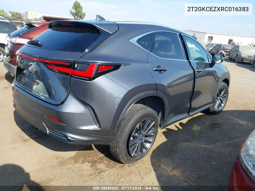 2T2GKCEZXRC016383 2024 Lexus Nx 350H Premium