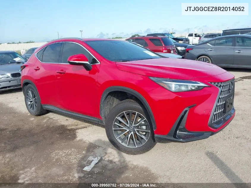 2024 Lexus Nx 350 Premium VIN: JTJGGCEZ8R2014052 Lot: 39950752