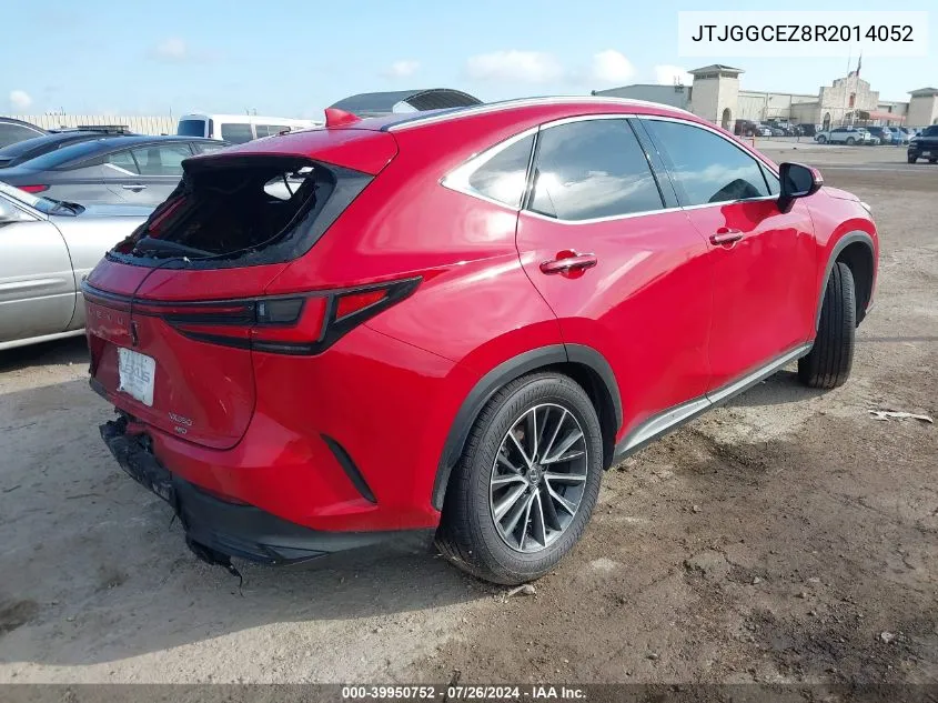 JTJGGCEZ8R2014052 2024 Lexus Nx 350 Premium