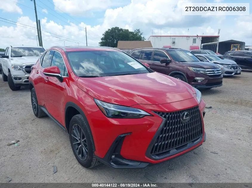 2T2GDCAZ1RC006308 2024 Lexus Nx 250 Premium