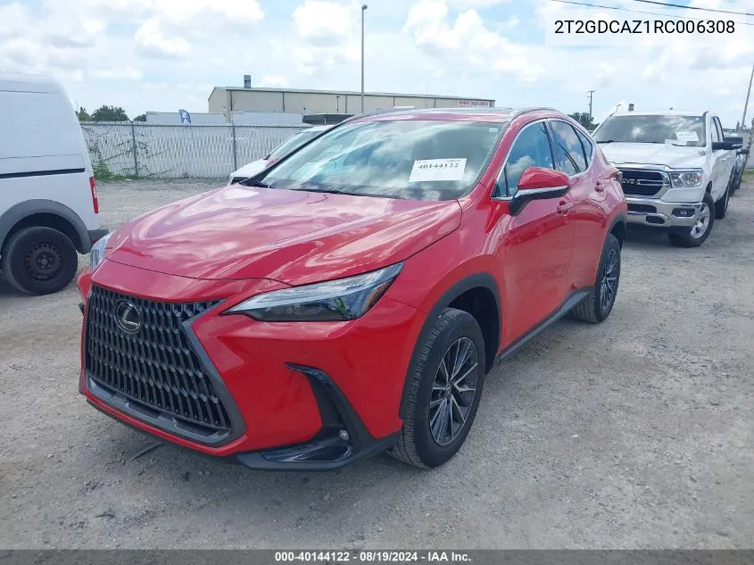 2T2GDCAZ1RC006308 2024 Lexus Nx 250 Premium