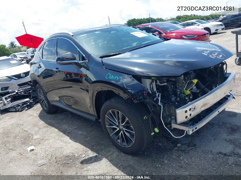 2024 Lexus Nx 250 Premium VIN: 2T2GDCAZ3RC014281 Lot: 40187860