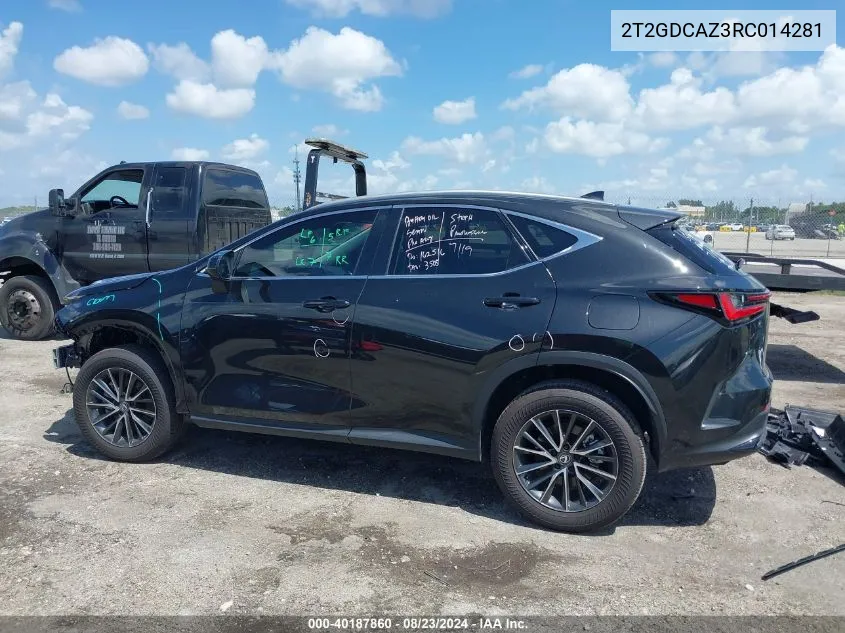 2T2GDCAZ3RC014281 2024 Lexus Nx 250 Premium