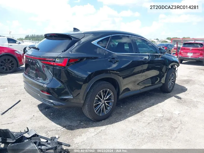 2T2GDCAZ3RC014281 2024 Lexus Nx 250 Premium