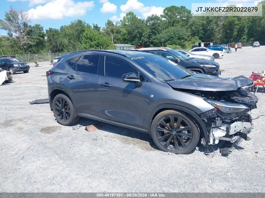 2024 Lexus Nx 450H+ F Sport Handling VIN: JTJKKCFZ2R2022879 Lot: 40197391