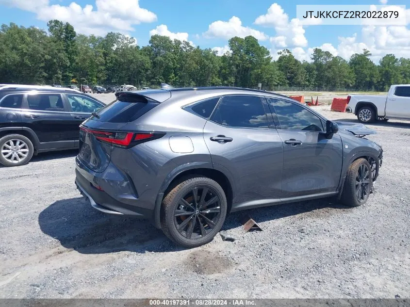 2024 Lexus Nx 450H+ F Sport Handling VIN: JTJKKCFZ2R2022879 Lot: 40197391