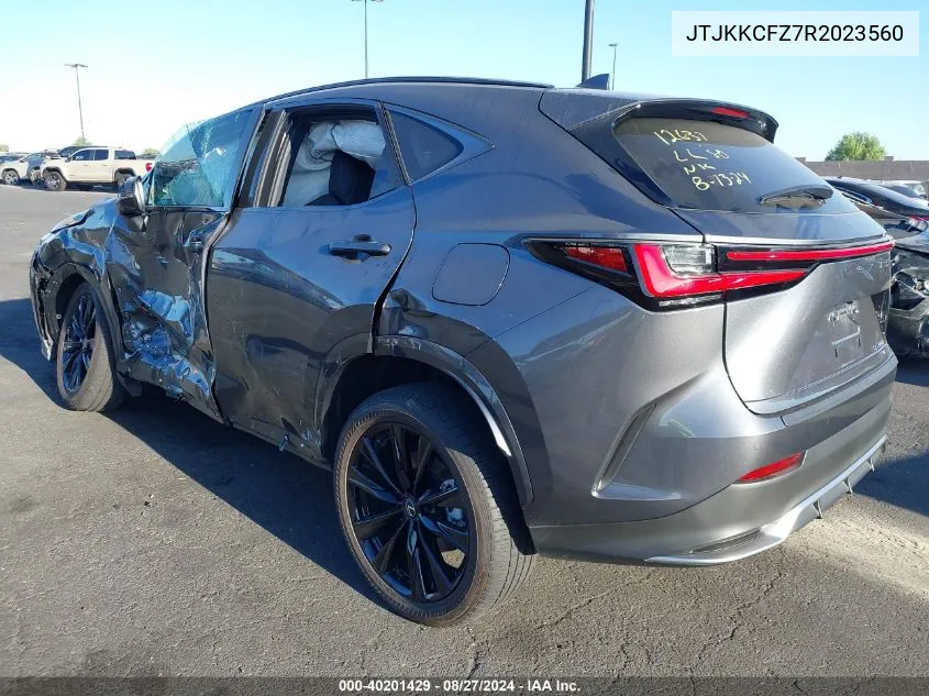 2024 Lexus Nx 450H+ F Sport Handling VIN: JTJKKCFZ7R2023560 Lot: 40201429