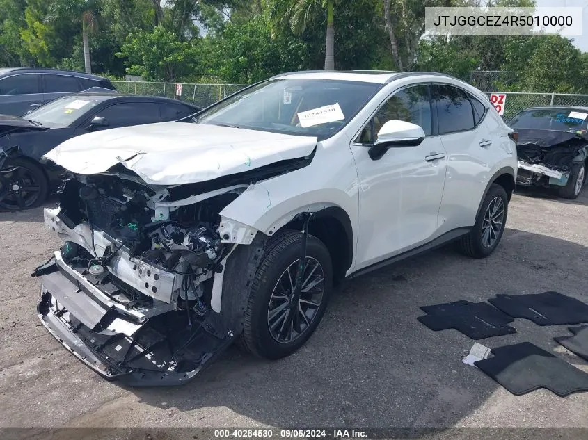 2024 Lexus Nx 350 Premium VIN: JTJGGCEZ4R5010000 Lot: 40284530