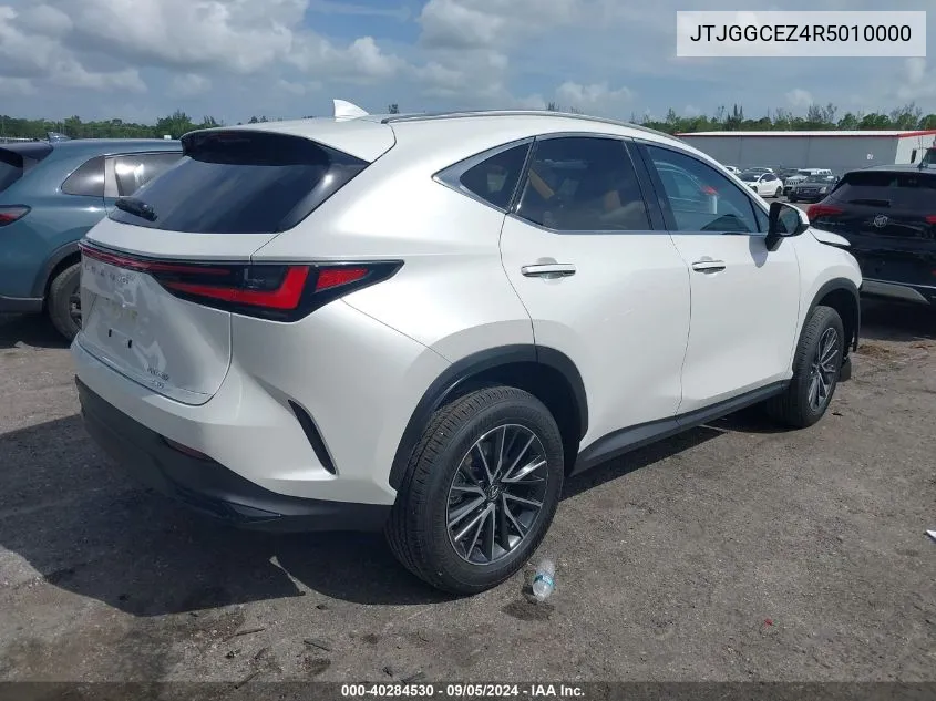 2024 Lexus Nx 350 Premium VIN: JTJGGCEZ4R5010000 Lot: 40284530