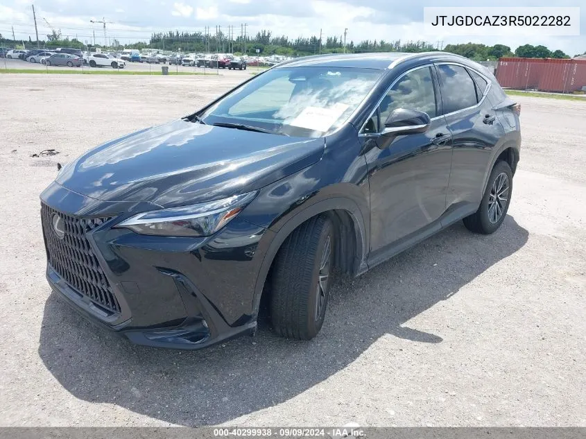 2024 Lexus Nx 250 Premium VIN: JTJGDCAZ3R5022282 Lot: 40299938