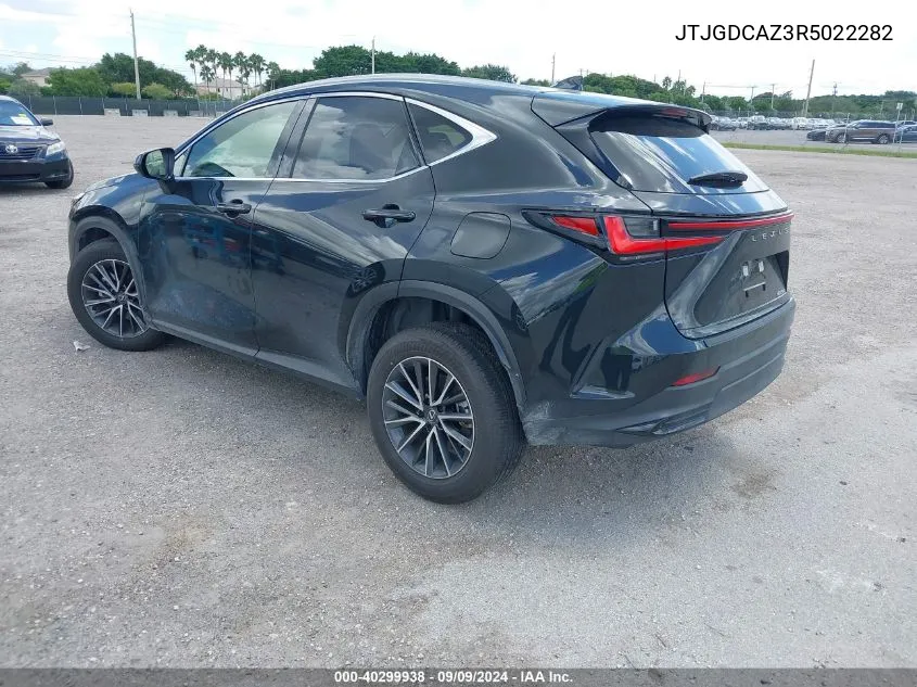 2024 Lexus Nx 250 Premium VIN: JTJGDCAZ3R5022282 Lot: 40299938