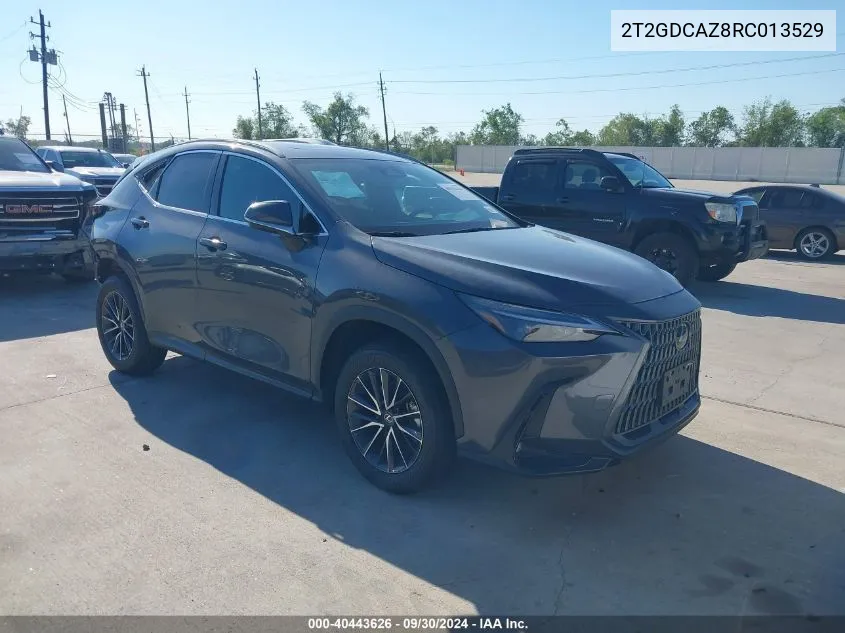 2T2GDCAZ8RC013529 2024 Lexus Nx 250 Premium