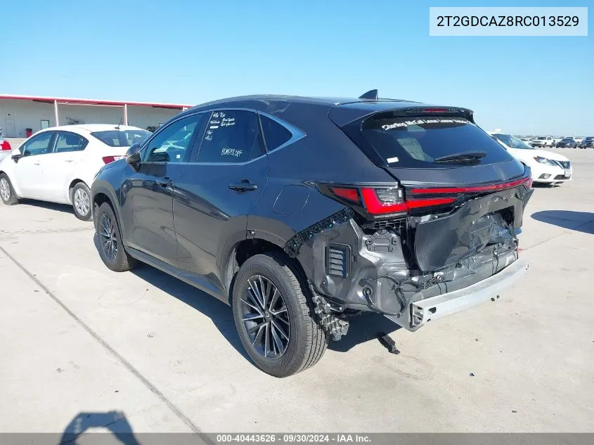 2T2GDCAZ8RC013529 2024 Lexus Nx 250 Premium