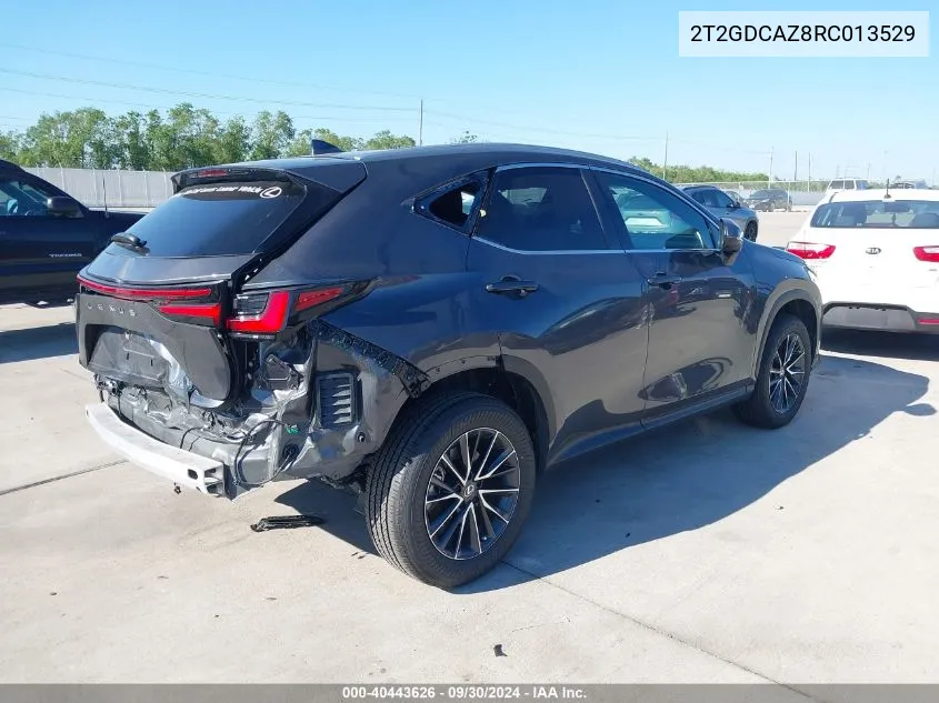 2T2GDCAZ8RC013529 2024 Lexus Nx 250 Premium