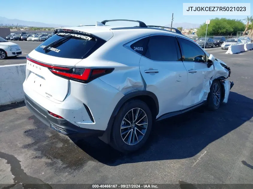 2024 Lexus Nx 350H Premium VIN: JTJGKCEZ7R5021023 Lot: 40466167