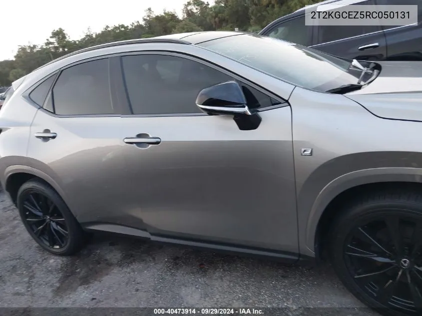 2024 Lexus Nx 350 F Sport Handling VIN: 2T2KGCEZ5RC050131 Lot: 40473914