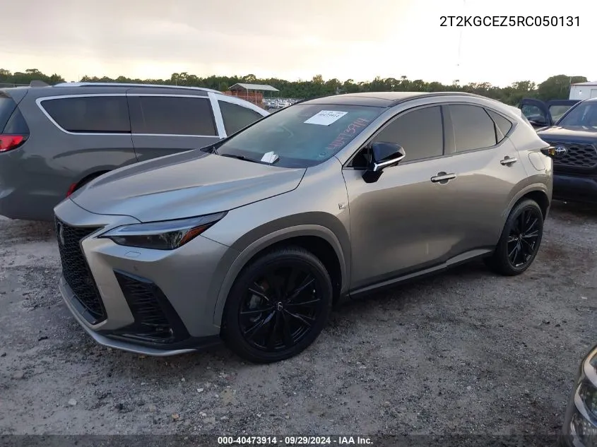 2024 Lexus Nx 350 F Sport Handling VIN: 2T2KGCEZ5RC050131 Lot: 40473914