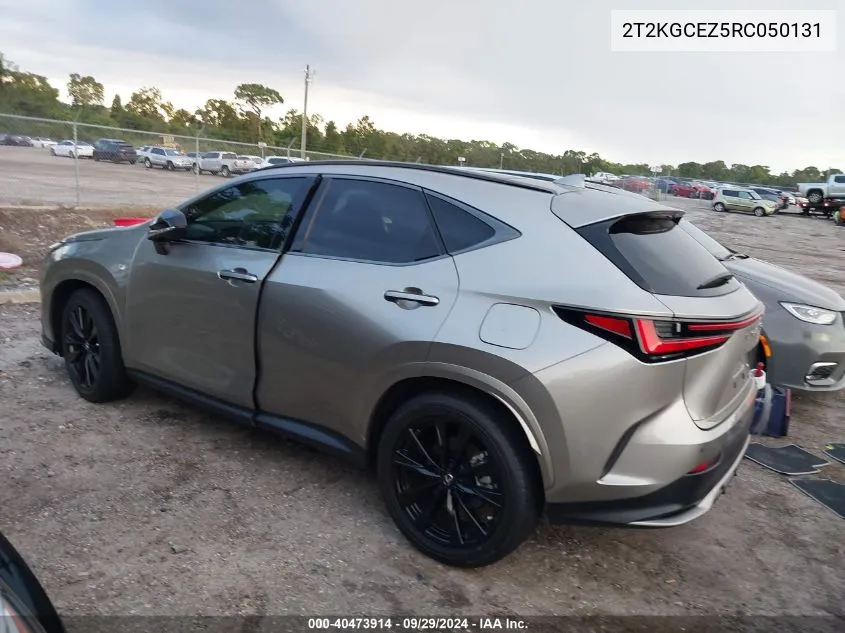 2024 Lexus Nx 350 F Sport Handling VIN: 2T2KGCEZ5RC050131 Lot: 40473914