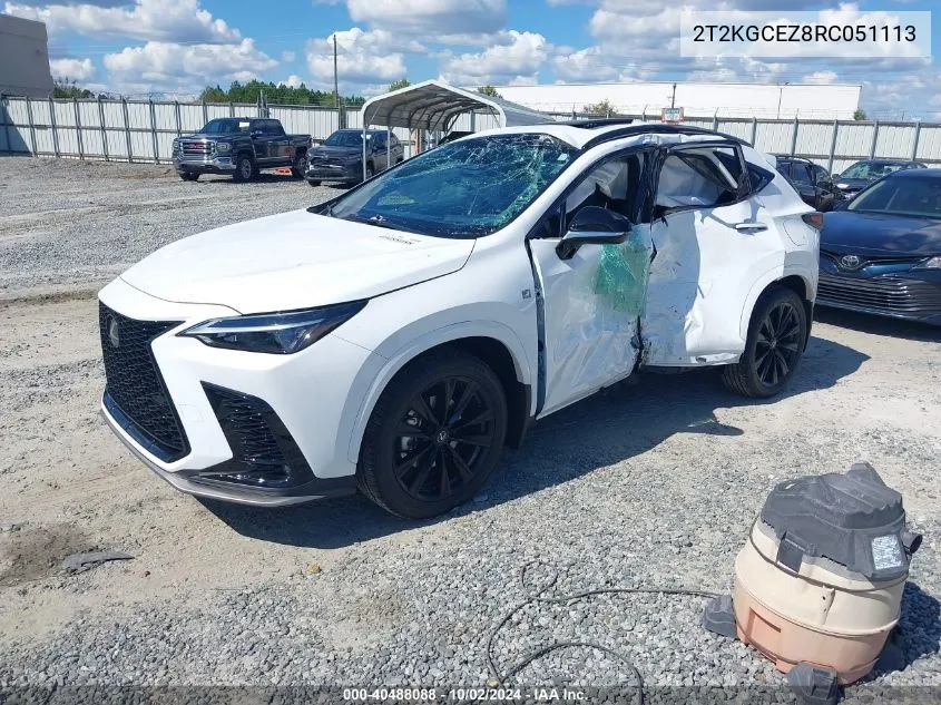 2T2KGCEZ8RC051113 2024 Lexus Nx 350 F Sport Handling