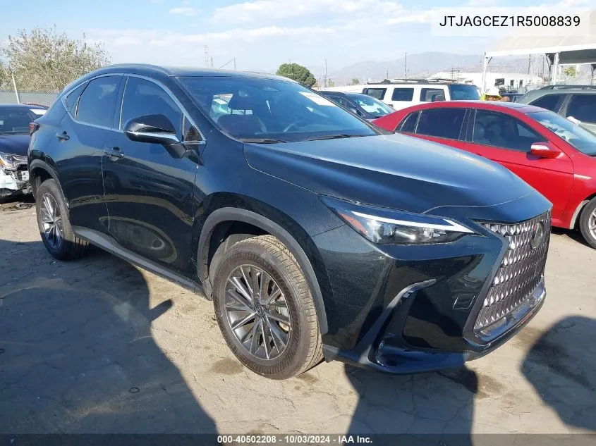 2024 Lexus Nx 350 VIN: JTJAGCEZ1R5008839 Lot: 40502208