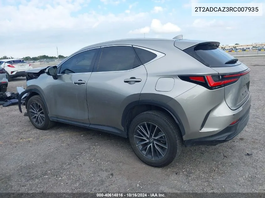 2T2ADCAZ3RC007935 2024 Lexus Nx 250