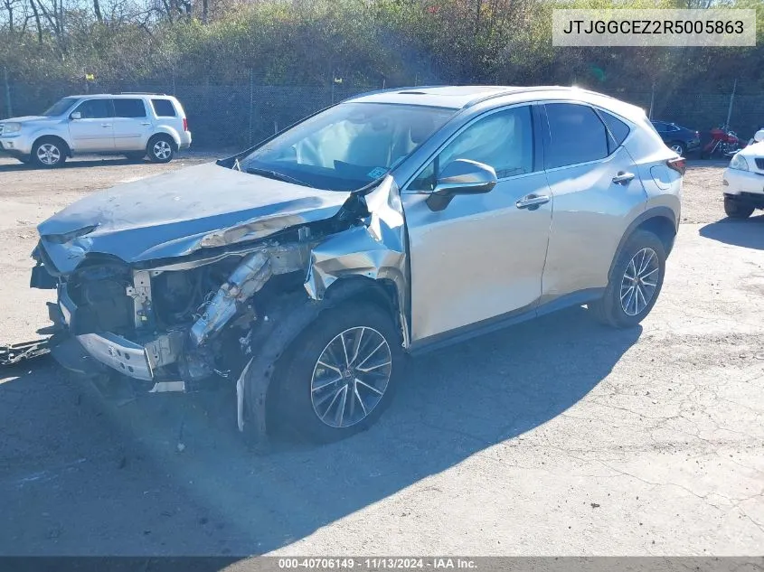 2024 Lexus Nx 350 Premium VIN: JTJGGCEZ2R5005863 Lot: 40706149