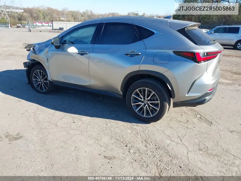 2024 Lexus Nx 350 Premium VIN: JTJGGCEZ2R5005863 Lot: 40706149