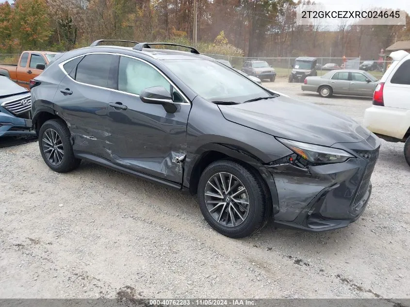 2T2GKCEZXRC024645 2024 Lexus Nx 350H Premium