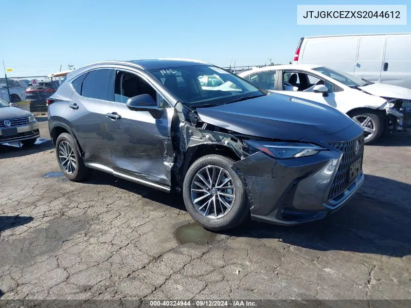 2025 Lexus Nx 350H Premium VIN: JTJGKCEZXS2044612 Lot: 40324944