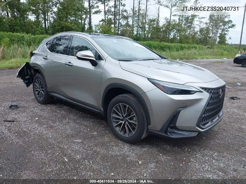 2025 Lexus Nx 350H 350H Base/350H Premium/35 VIN: JTJHKCEZ3S2040731 Lot: 40411534