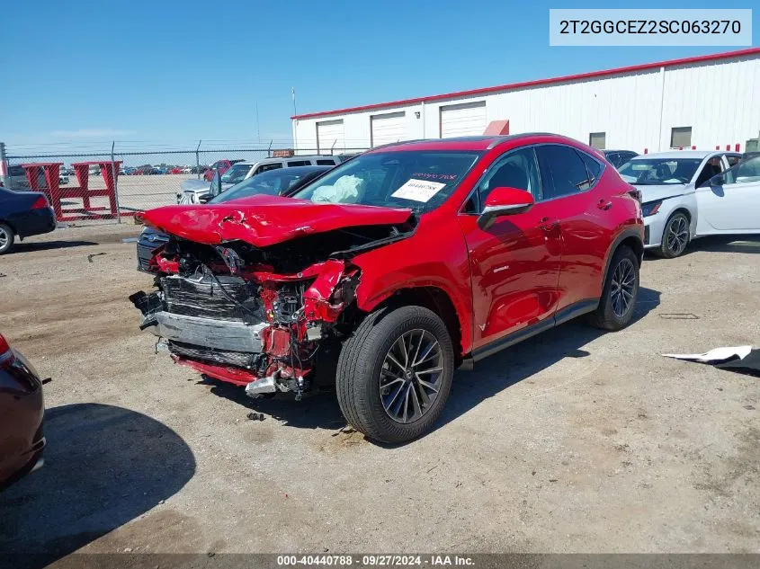 2T2GGCEZ2SC063270 2025 Lexus Nx 350 Premium