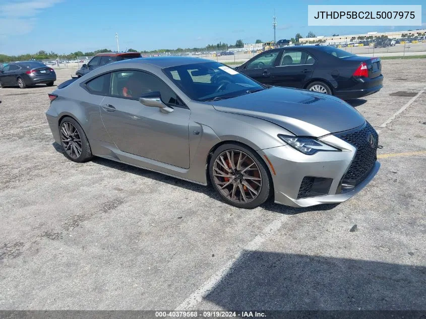 JTHDP5BC2L5007975 2020 Lexus Rc F