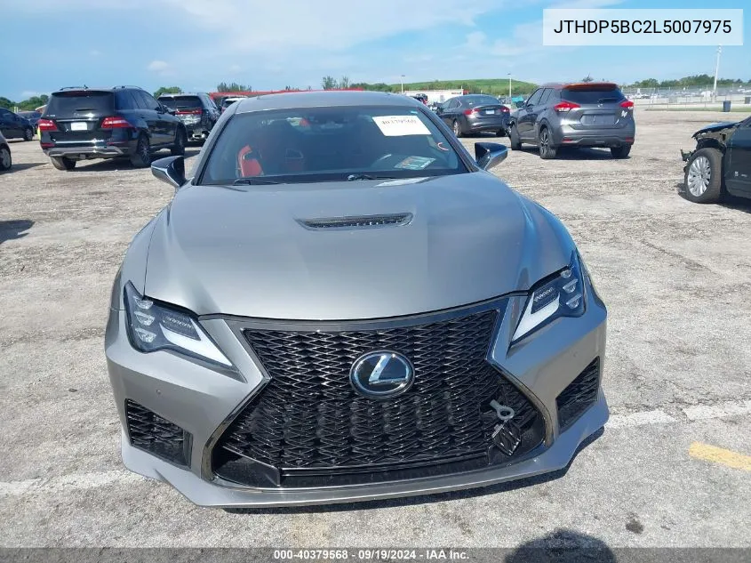 JTHDP5BC2L5007975 2020 Lexus Rc F