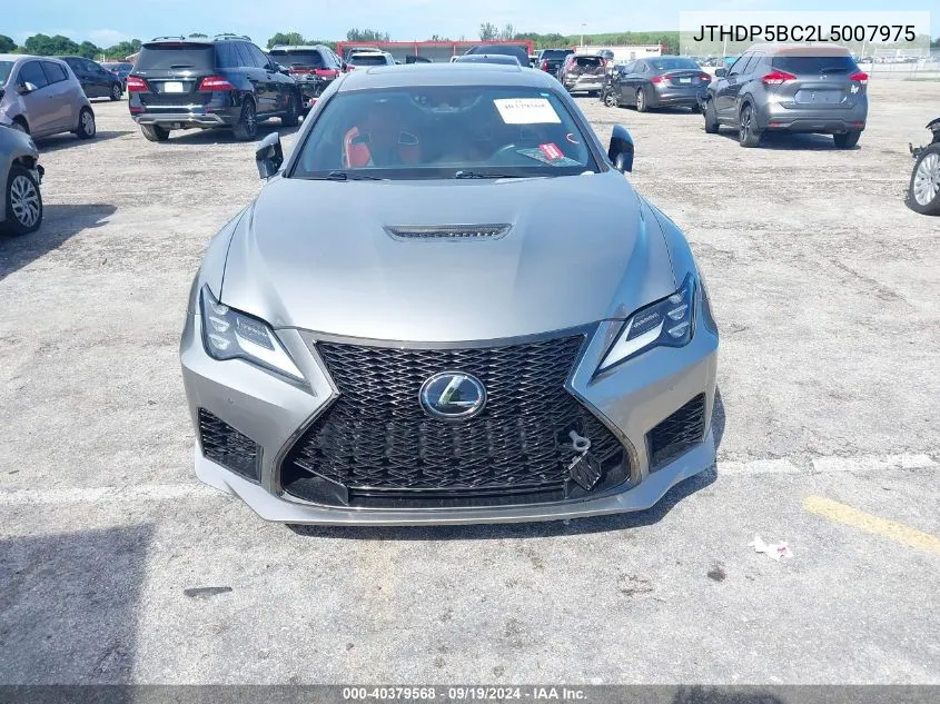 JTHDP5BC2L5007975 2020 Lexus Rc F