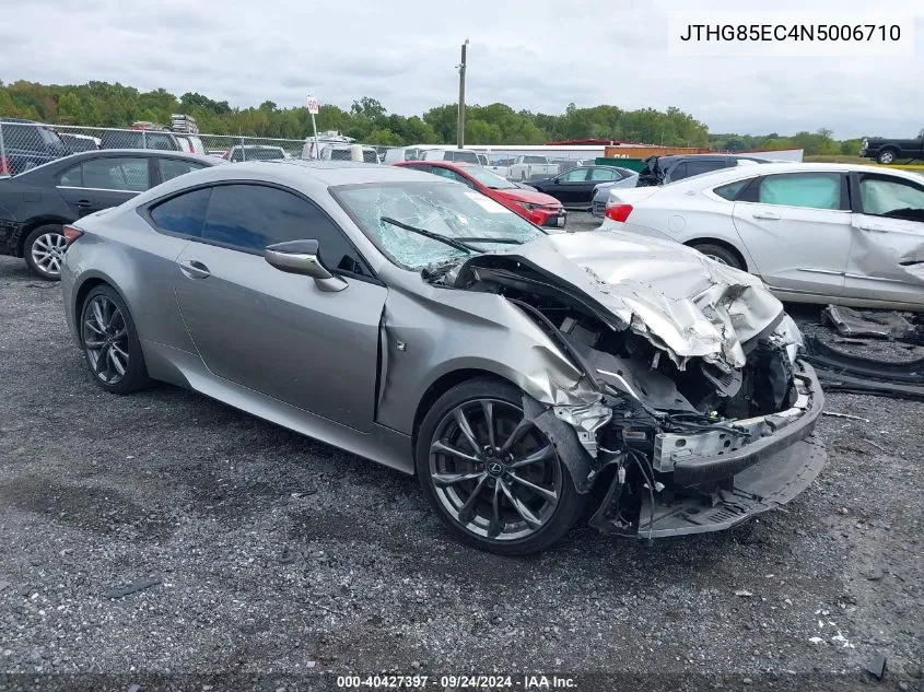 2022 Lexus Rc 300 300 Base/300 F Sport VIN: JTHG85EC4N5006710 Lot: 40427397