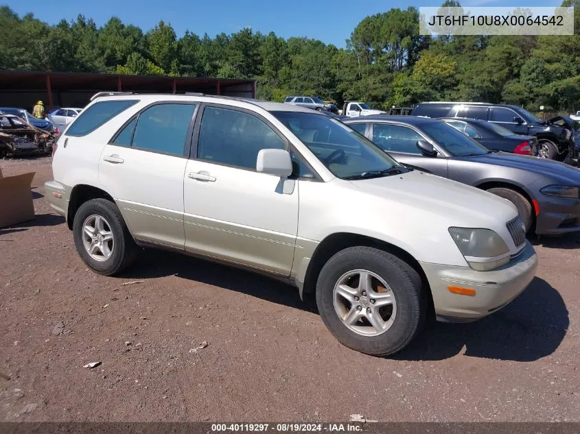 1999 Lexus Rx 300 VIN: JT6HF10U8X0064542 Lot: 40119297