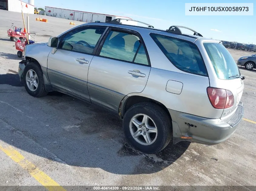 1999 Lexus Rx 300 VIN: JT6HF10U5X0058973 Lot: 40414309